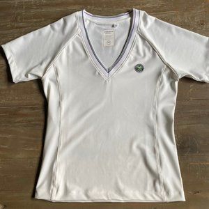 Wimbledon Performance V Neck T-Shirt